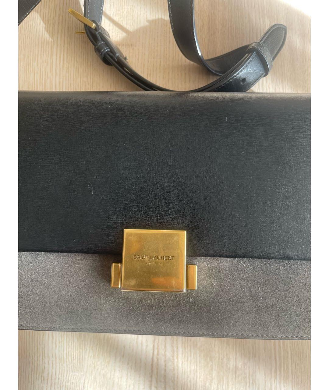 SAINT LAURENT Черная сумка через плечо, фото 6