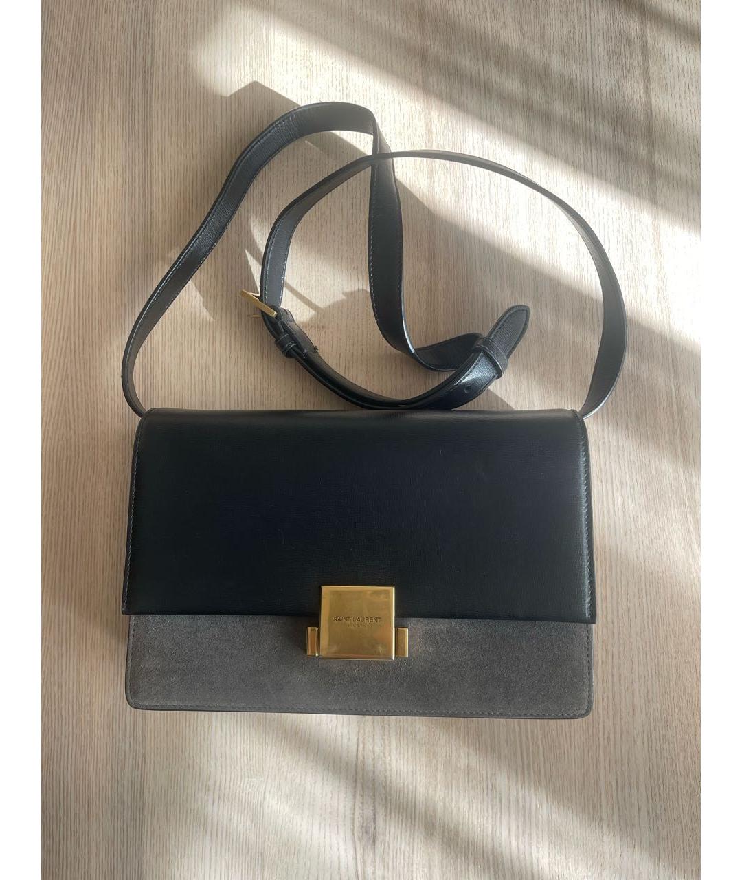SAINT LAURENT Черная сумка через плечо, фото 8