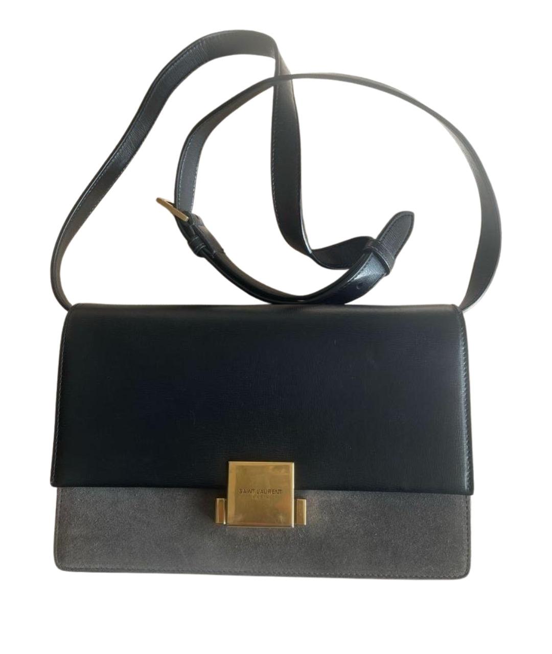 SAINT LAURENT Черная сумка через плечо, фото 1