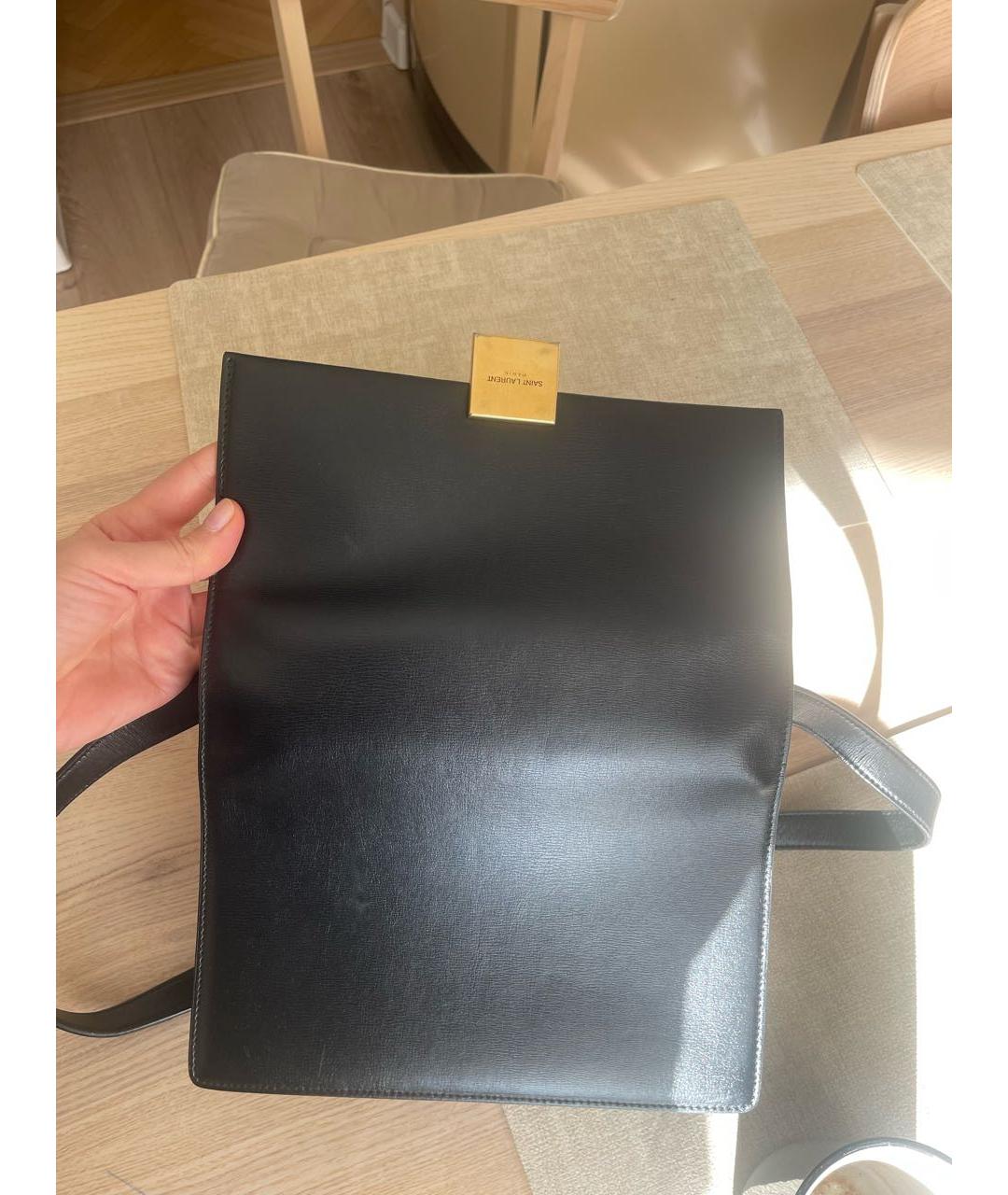 SAINT LAURENT Черная сумка через плечо, фото 7