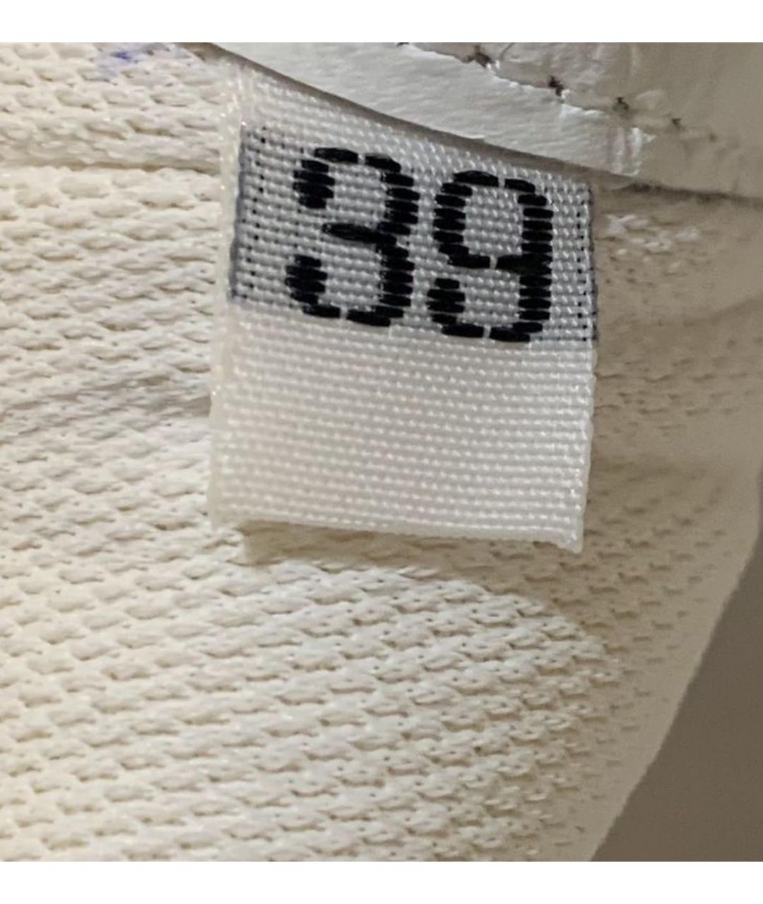 VIC MATIE Белые замшевые кроссовки, фото 8