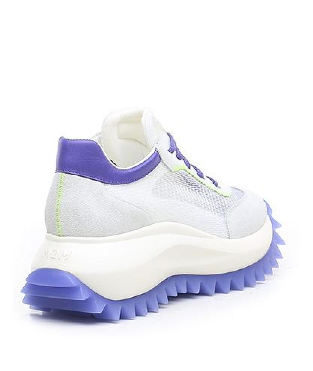 VIC MATIE Белые замшевые кроссовки, фото 4