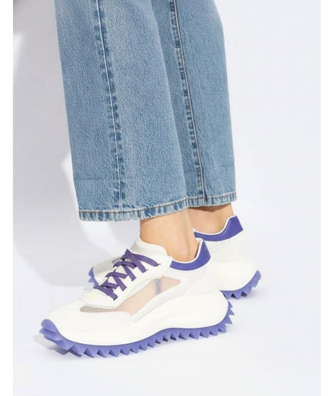 VIC MATIE Белые замшевые кроссовки, фото 7