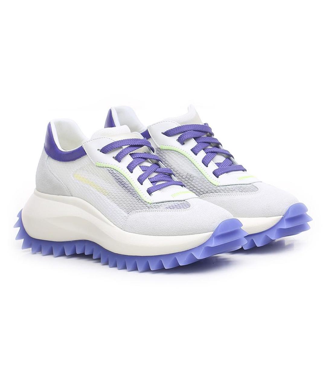 VIC MATIE Белые замшевые кроссовки, фото 6