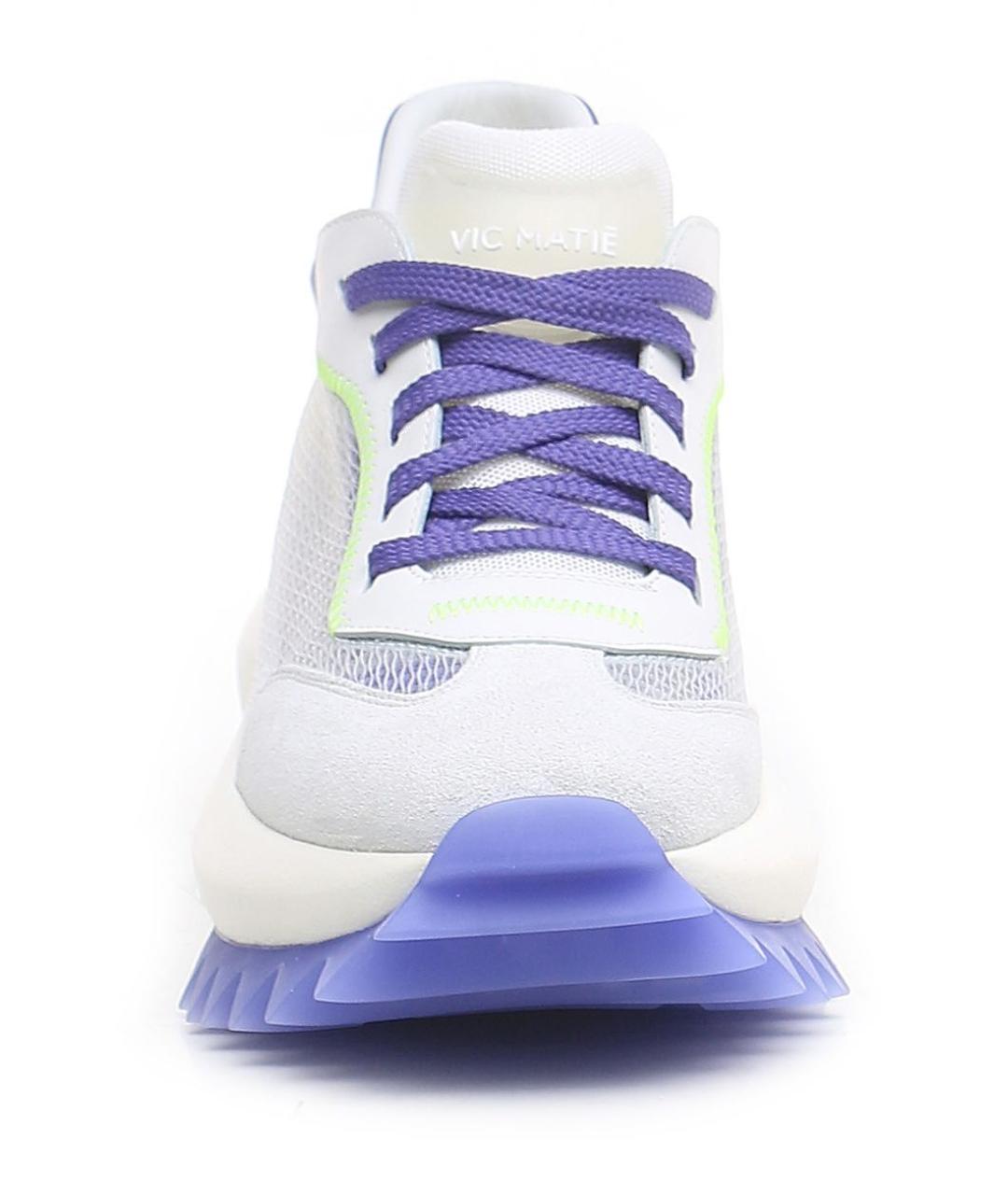 VIC MATIE Белые замшевые кроссовки, фото 2