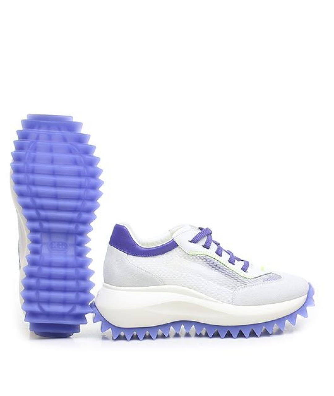 VIC MATIE Белые замшевые кроссовки, фото 5