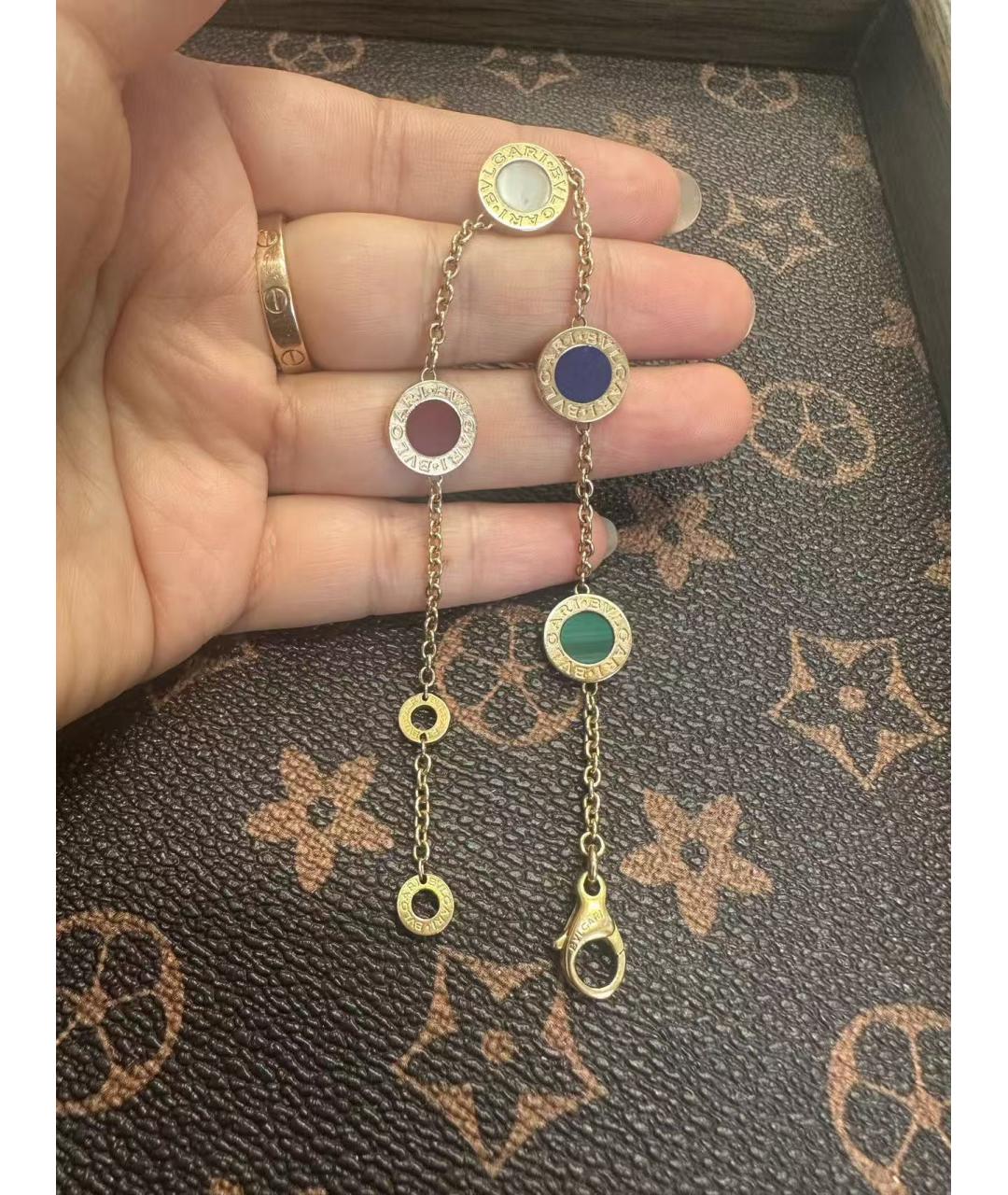 BVLGARI Золотой браслет из розового золота, фото 3