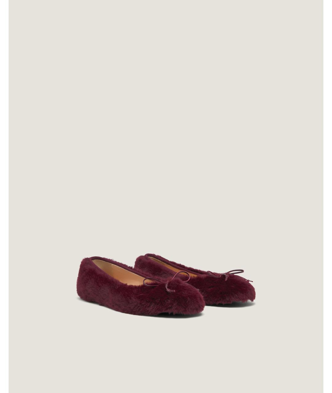 Odissì Бордовые балетки, фото 2