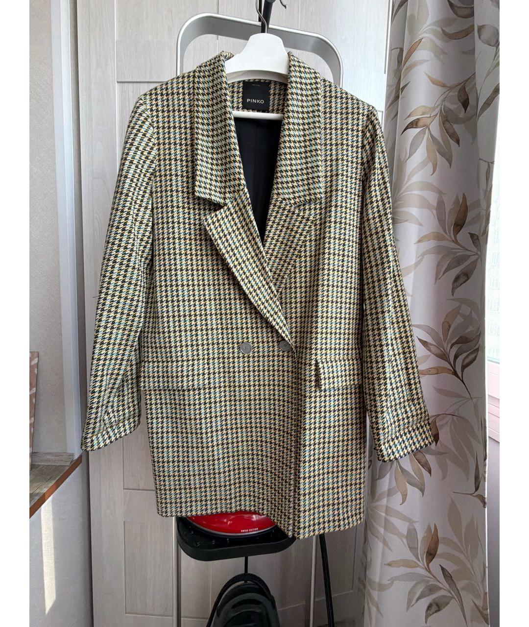 PINKO Мульти хлопковый жакет/пиджак, фото 6