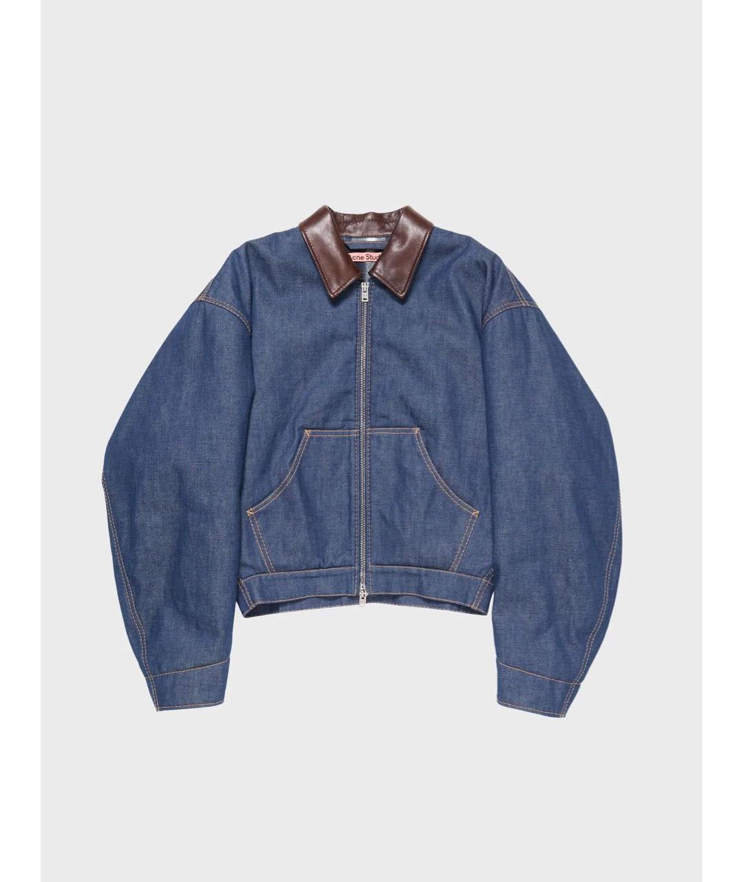 ACNE STUDIOS Синяя деним куртка, фото 5