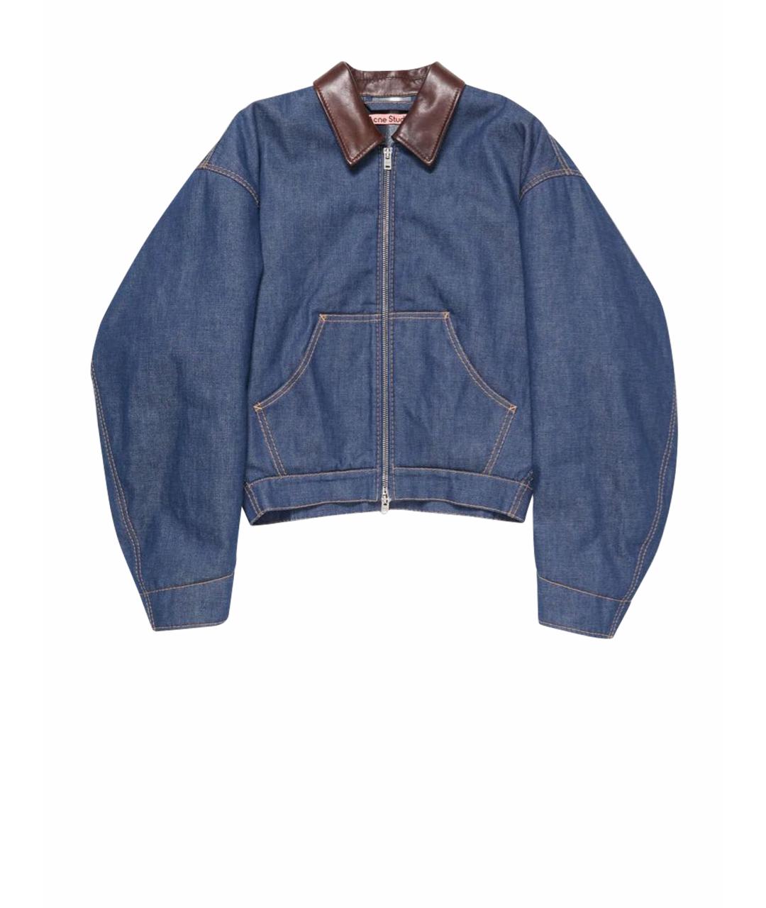 ACNE STUDIOS Синяя деним куртка, фото 1