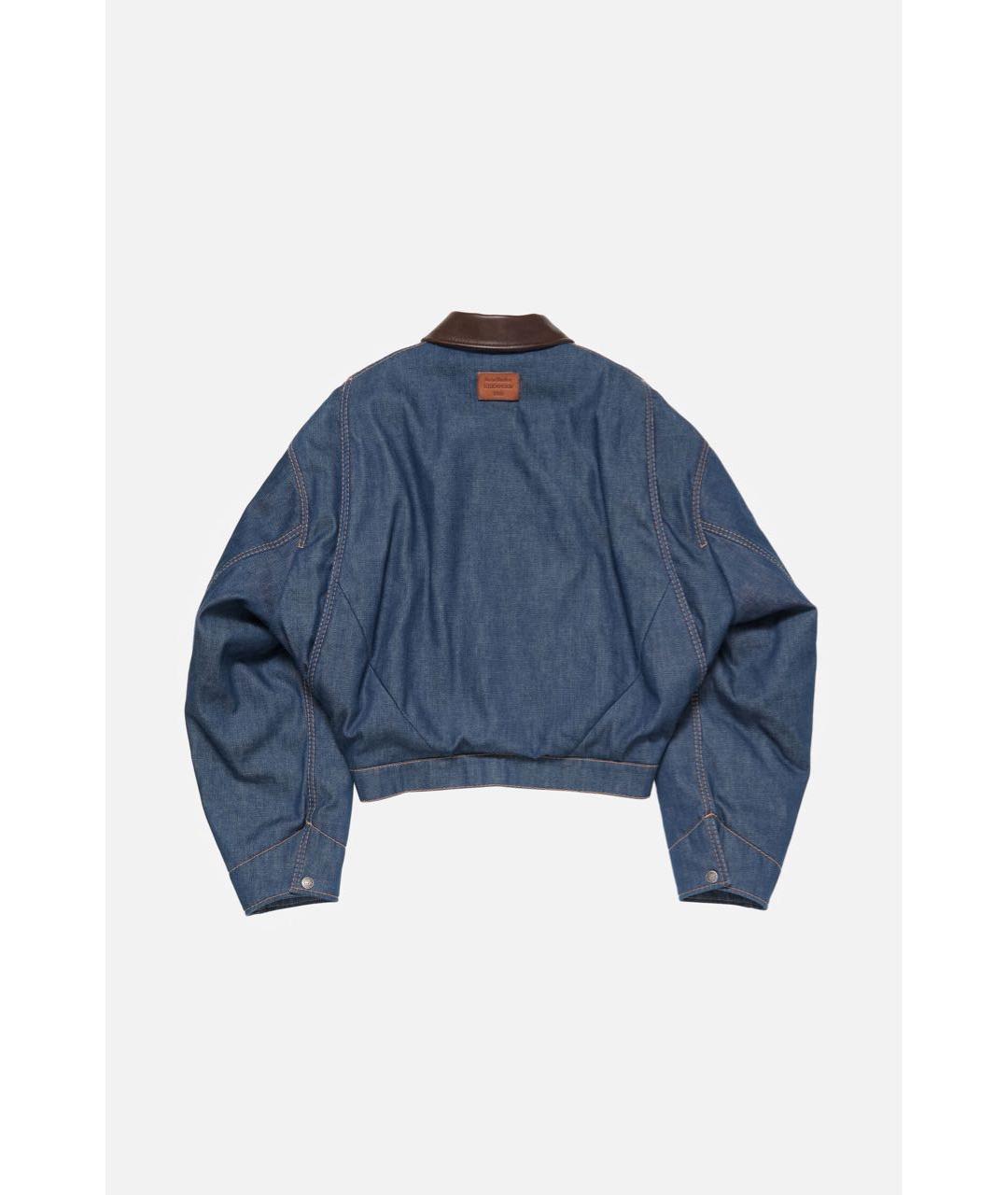 ACNE STUDIOS Синяя деним куртка, фото 2