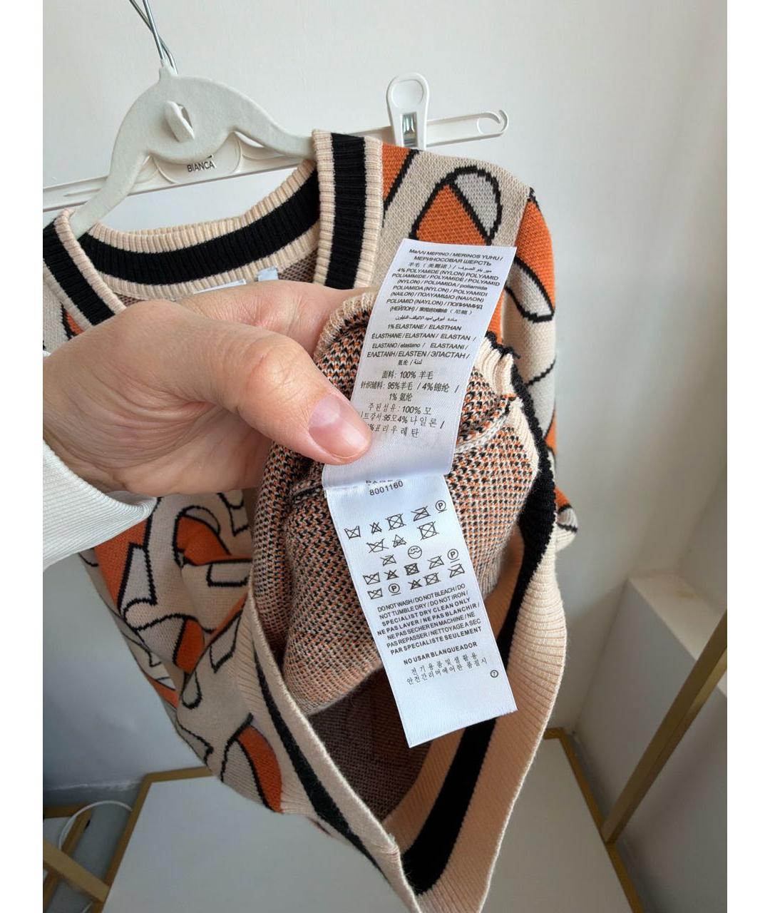 BURBERRY Мульти шерстяной костюм с юбками, фото 5