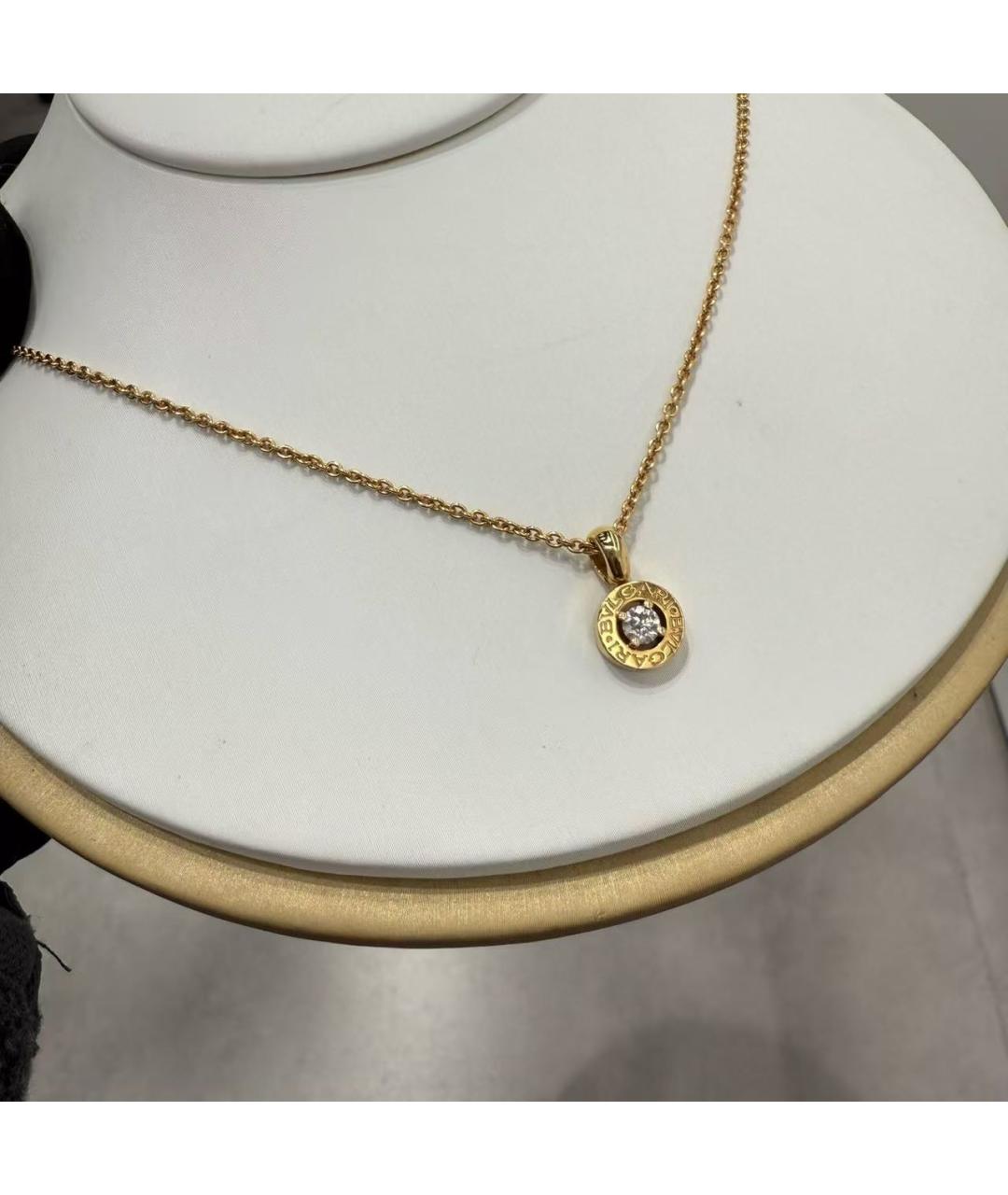 BVLGARI Золотая подвеска из розового золота, фото 4