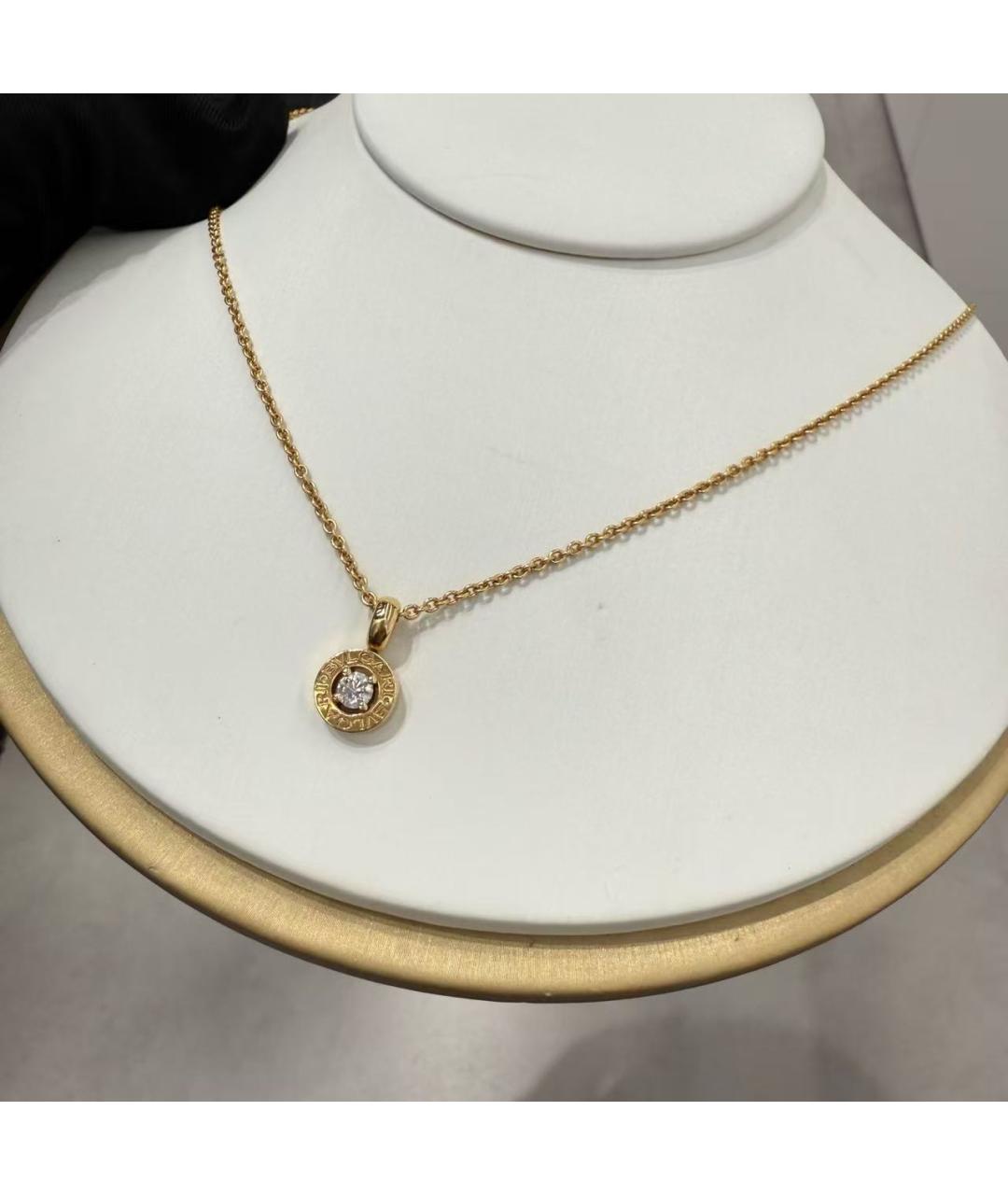 BVLGARI Золотая подвеска из розового золота, фото 3