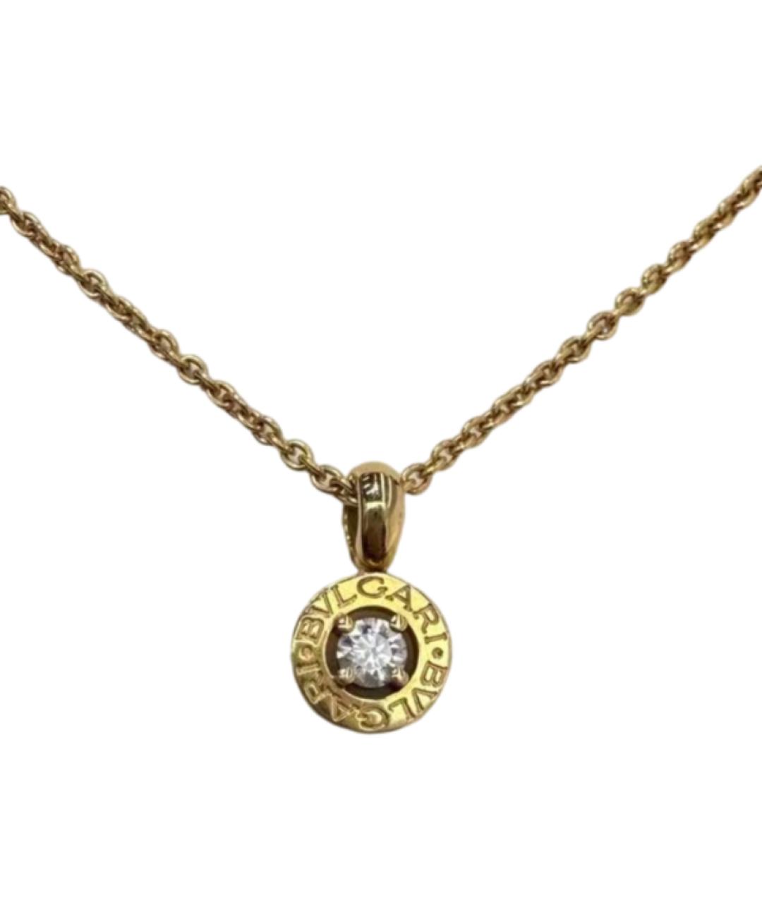 BVLGARI Золотая подвеска из розового золота, фото 9