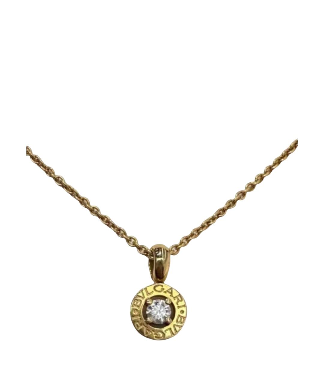 BVLGARI Золотая подвеска из розового золота, фото 1