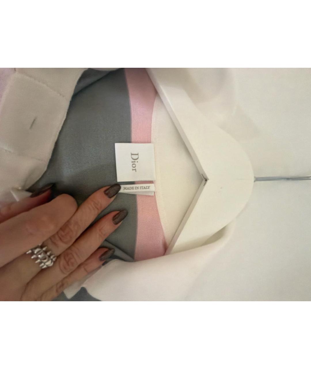 CHRISTIAN DIOR Розовый хлопковый джемпер / свитер, фото 3