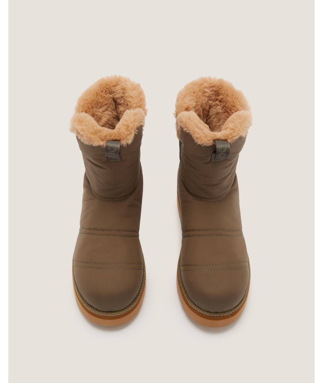 Odissì Зеленые текстильные ботинки, фото 4