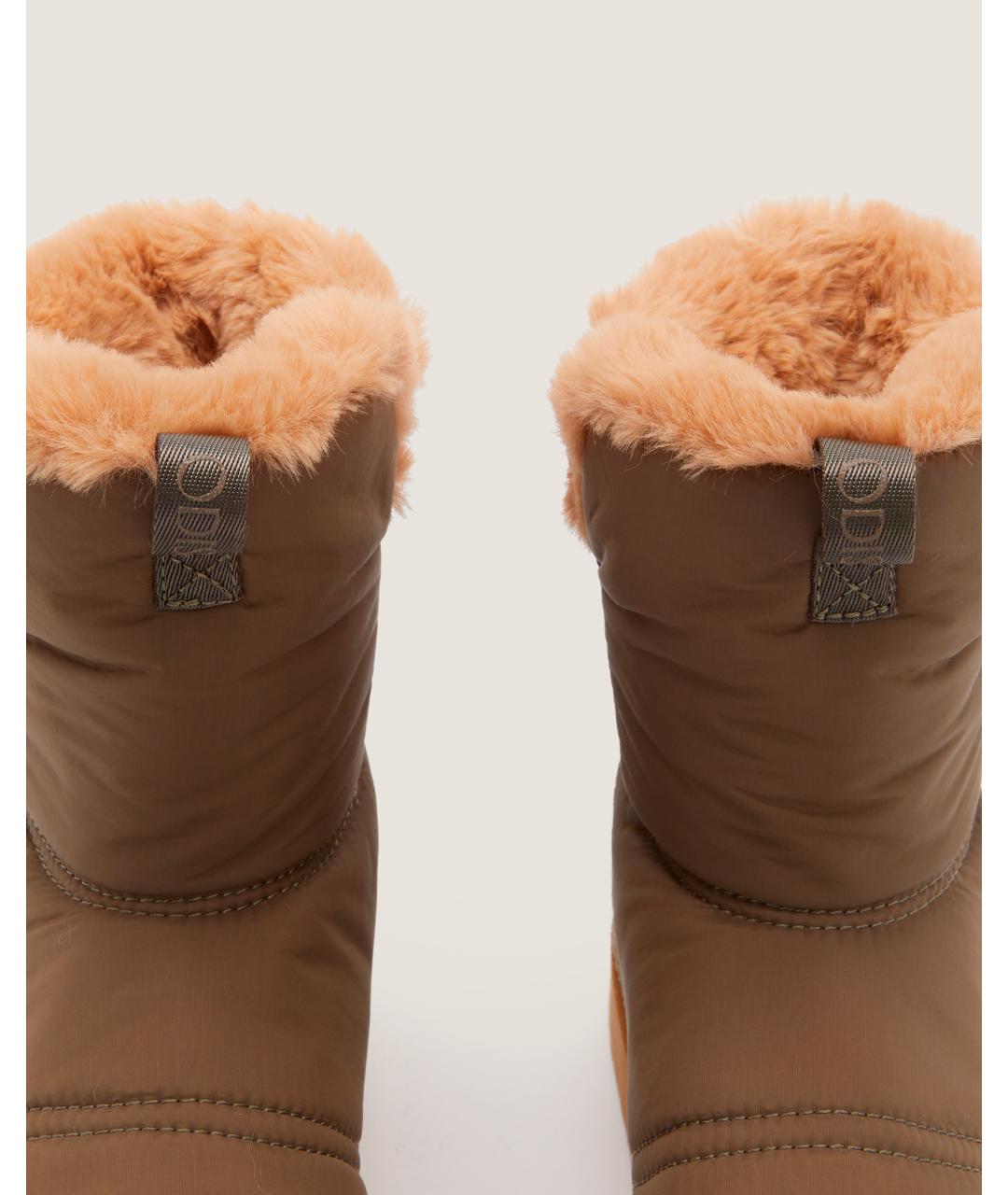 Odissì Зеленые текстильные ботинки, фото 3