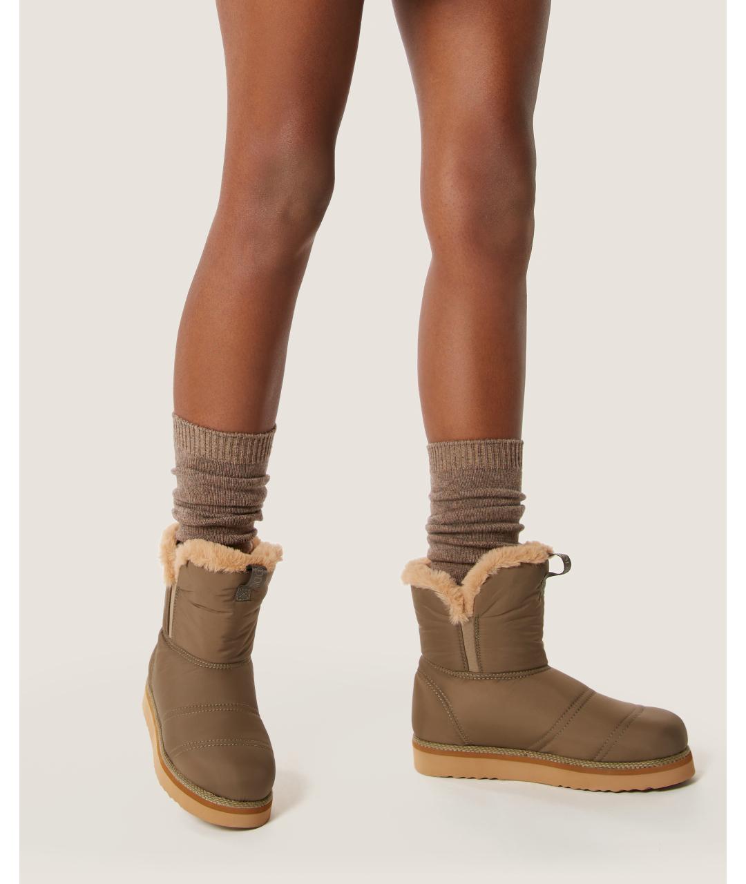 Odissì Зеленые текстильные ботинки, фото 5