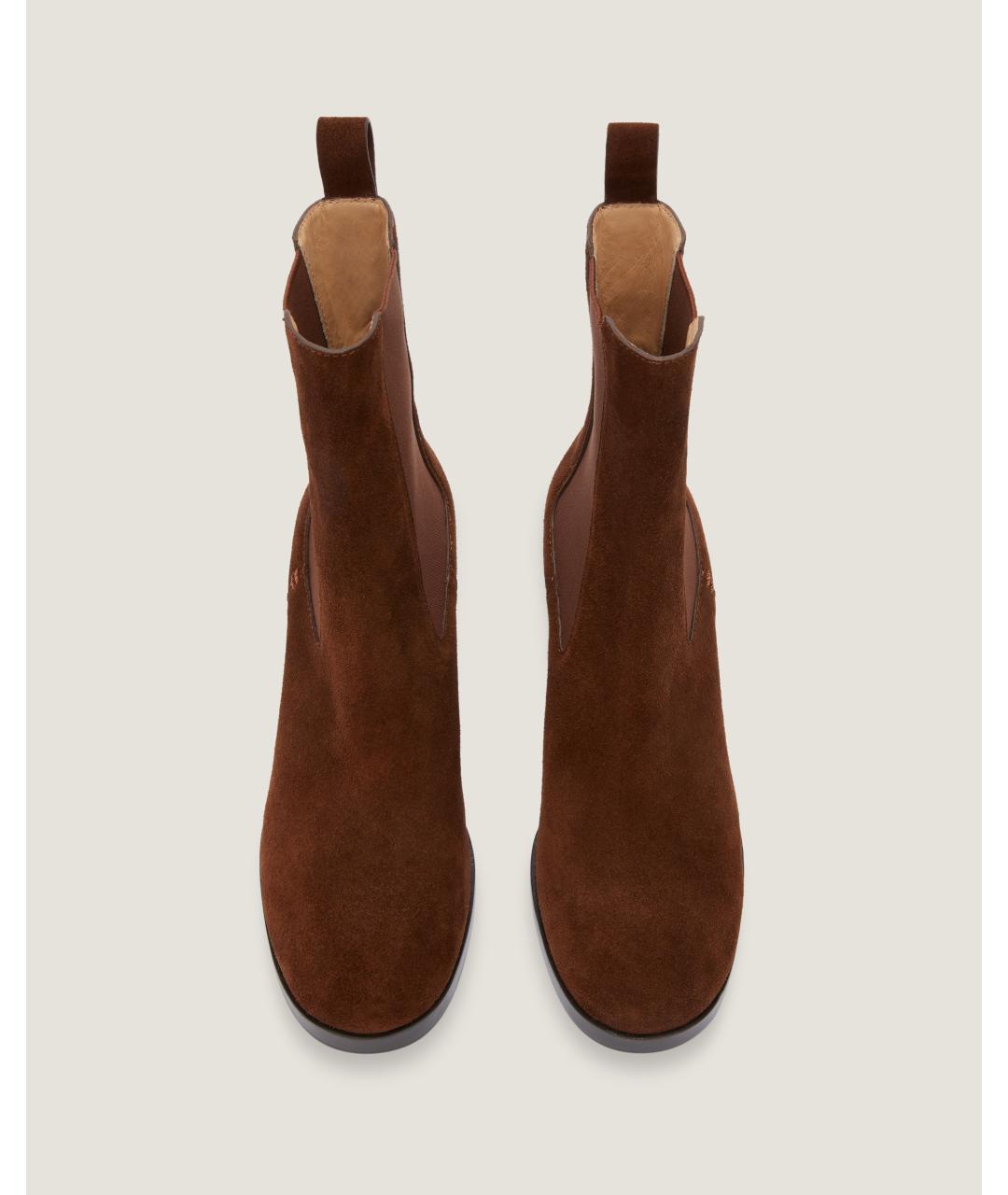 Odissì Коричневые кожаные ботинки, фото 4