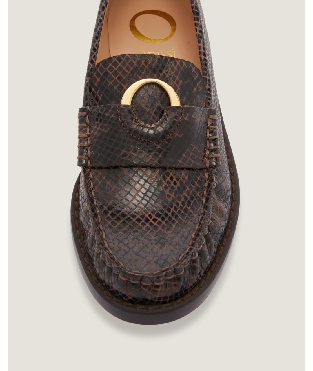 Odissì Мульти кожаные лоферы, фото 3