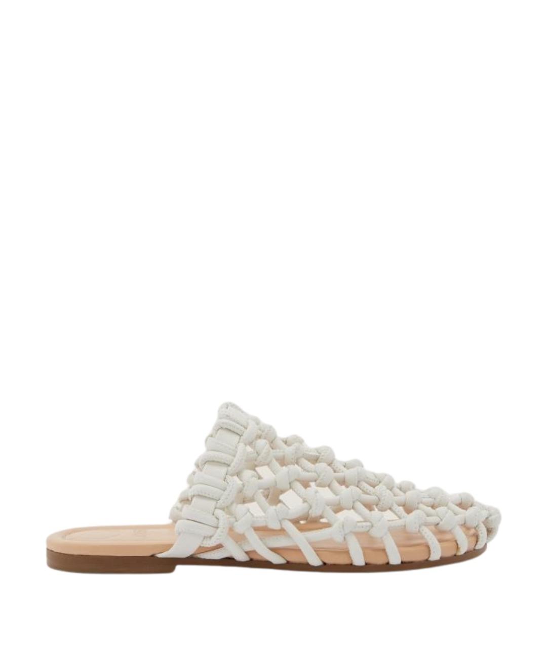 Odissì Белые мюли из искусственной кожи, фото 1