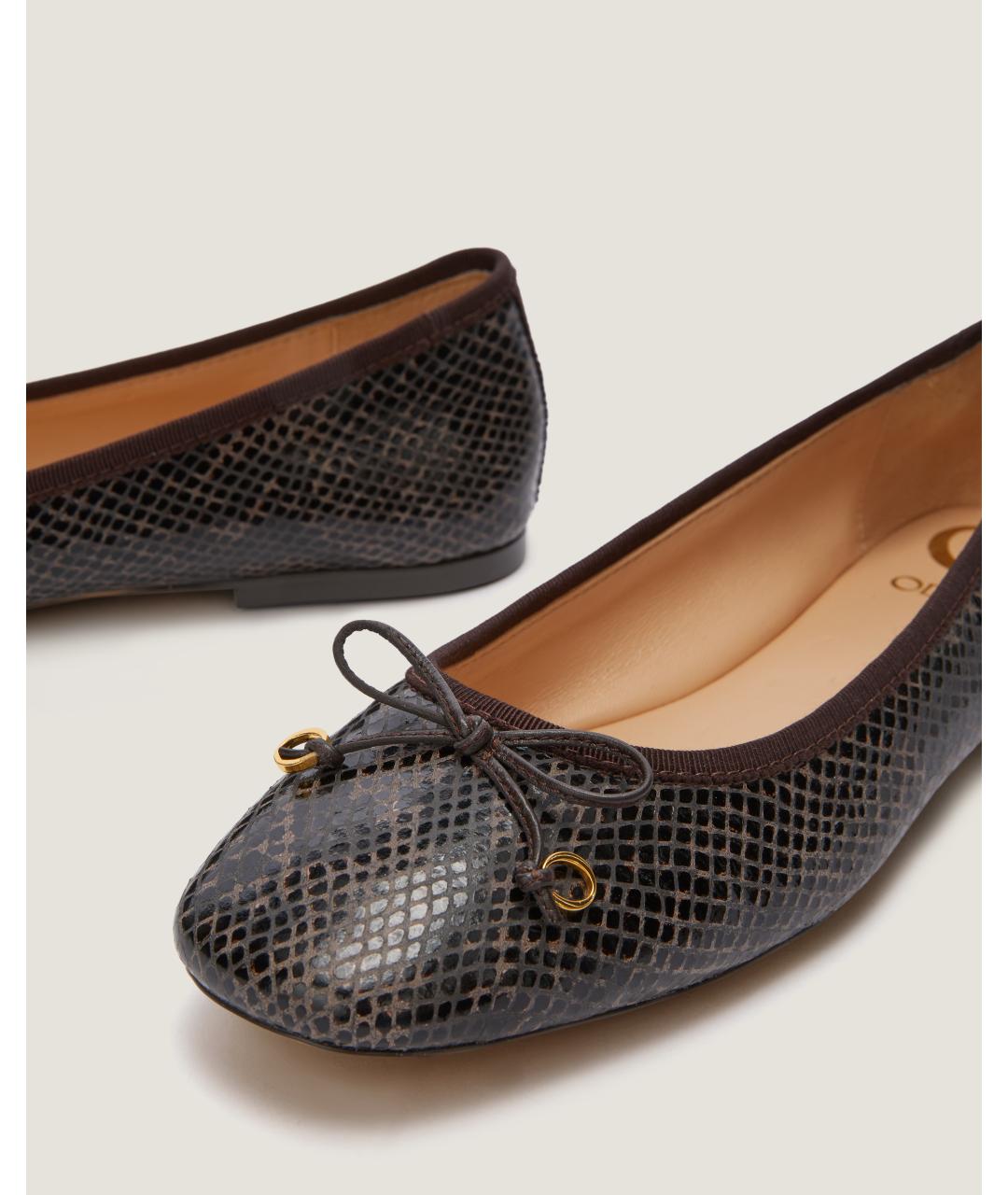 Odissì Мульти кожаные балетки, фото 3