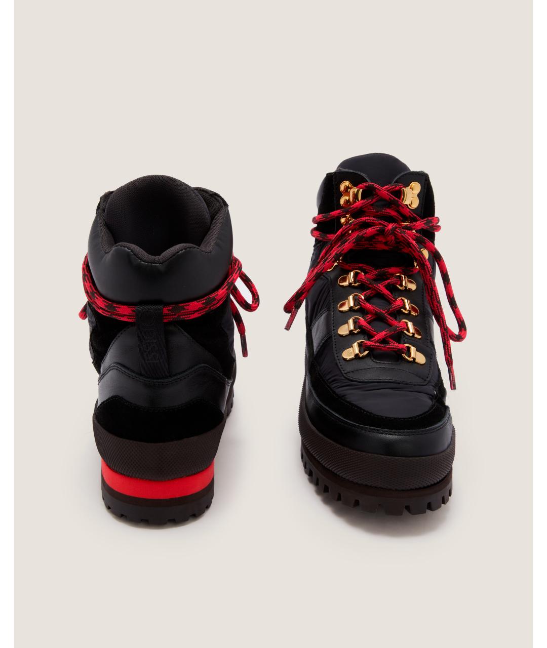 Odissì Черные текстильные ботинки, фото 3