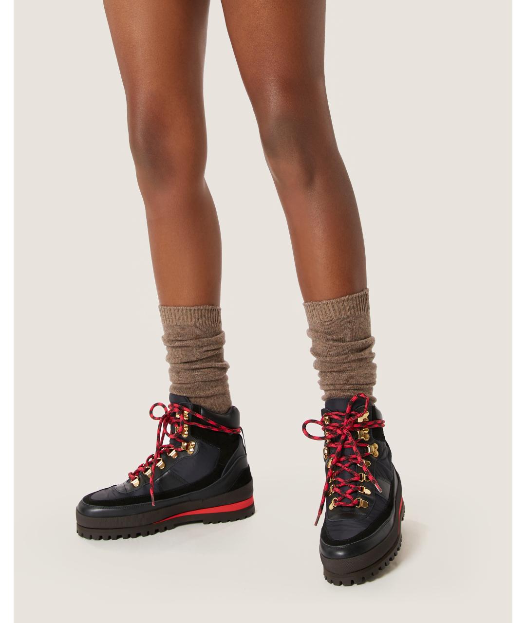 Odissì Черные текстильные ботинки, фото 4