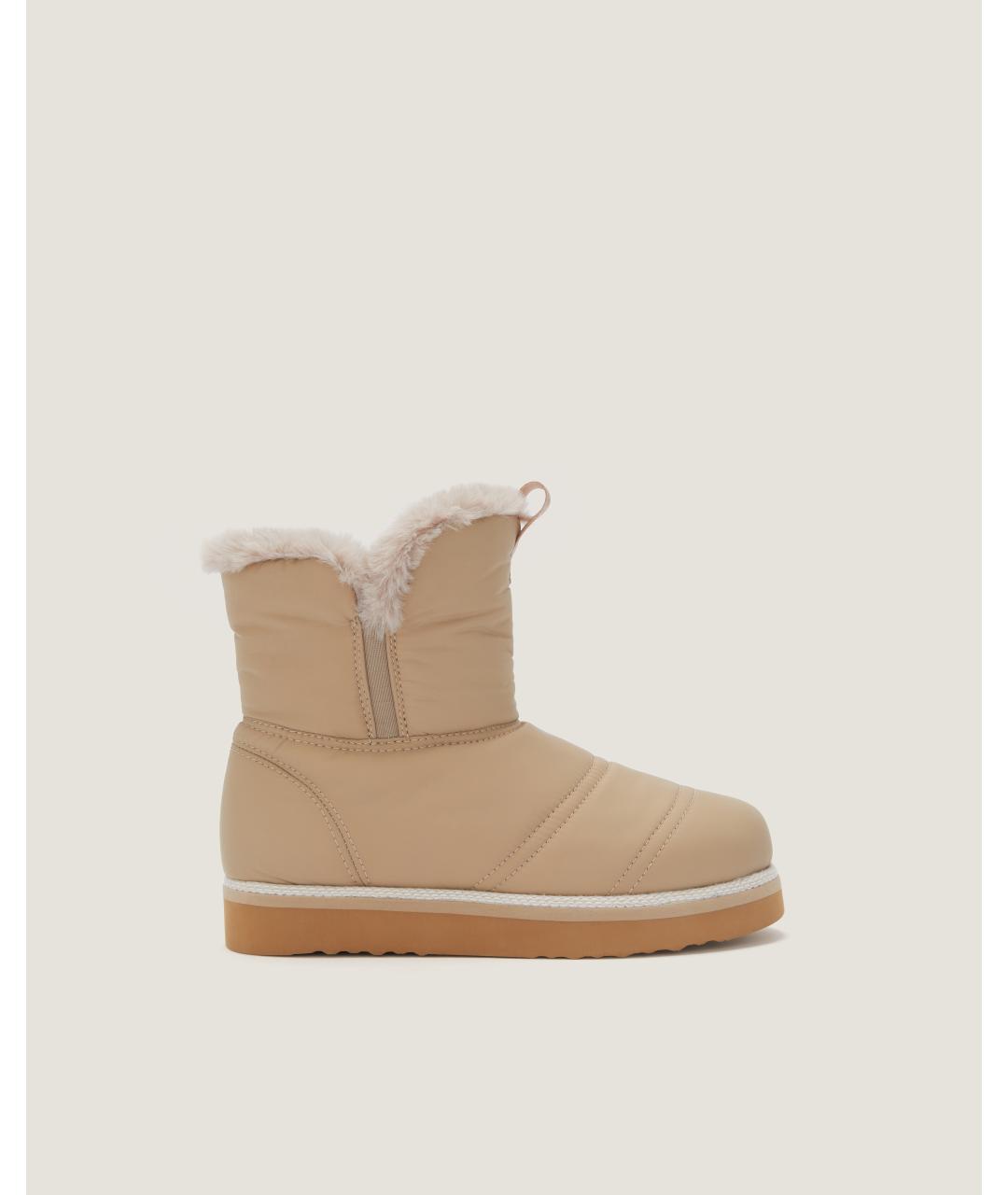 Odissì Бежевые текстильные ботинки, фото 6