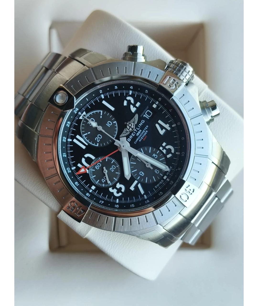 BREITLING Черные часы, фото 3