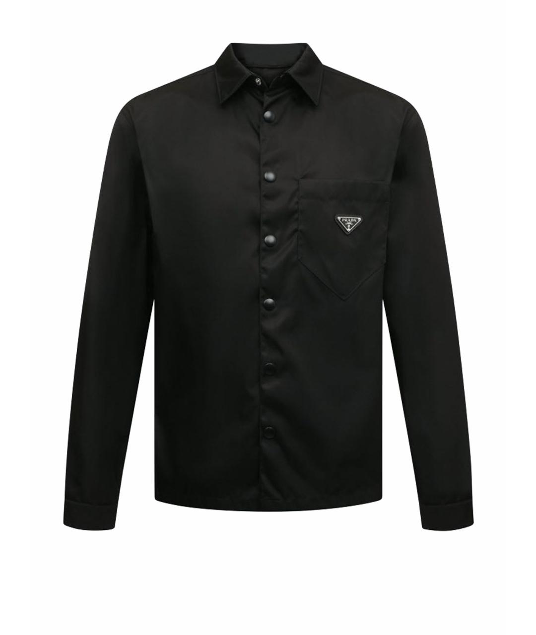 PRADA Черная кэжуал рубашка, фото 1