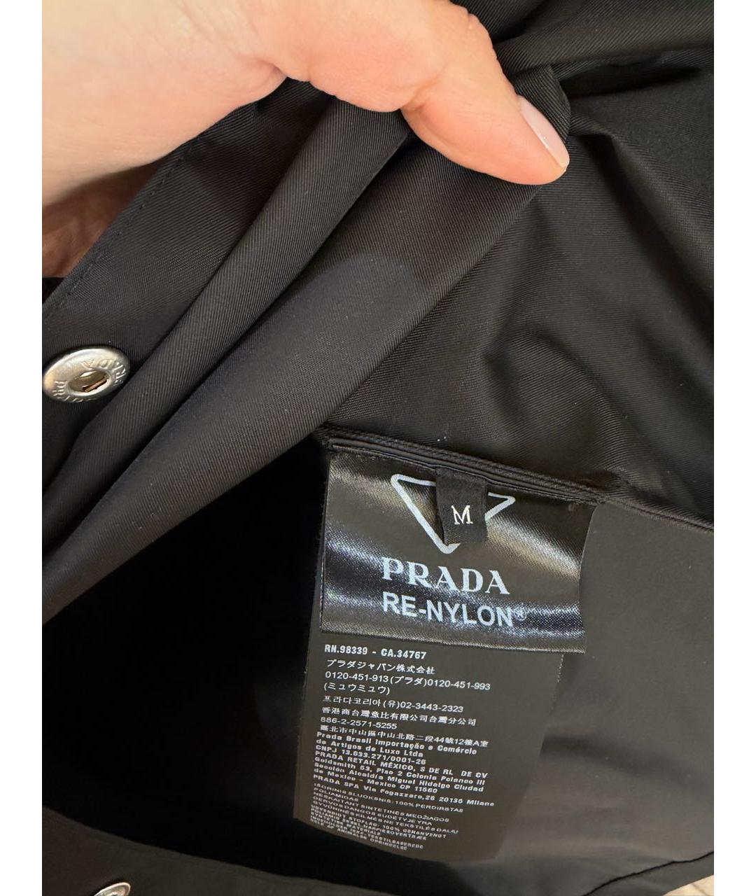 PRADA Черная кэжуал рубашка, фото 4