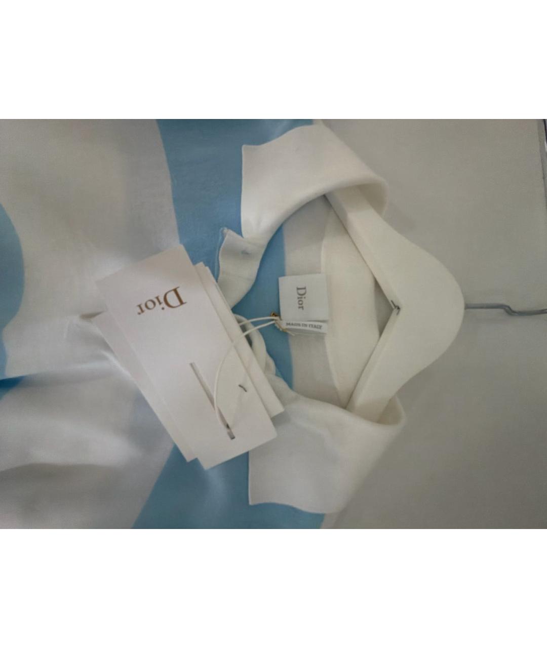 CHRISTIAN DIOR Голубой хлопковый джемпер / свитер, фото 3