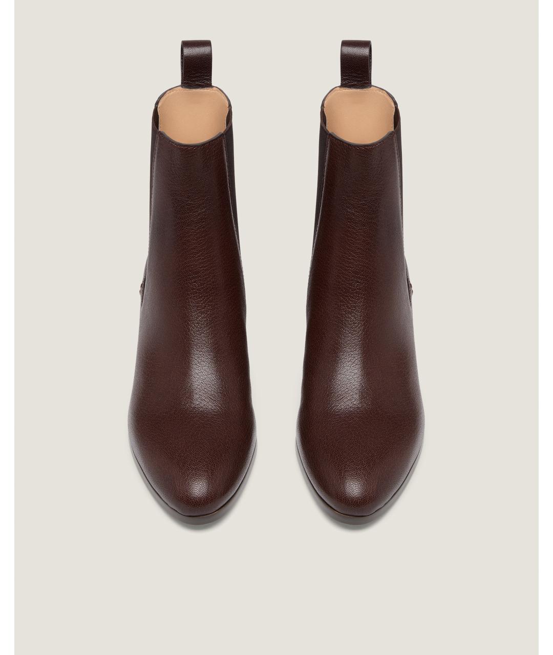 Odissì Коричневые кожаные ботинки, фото 4