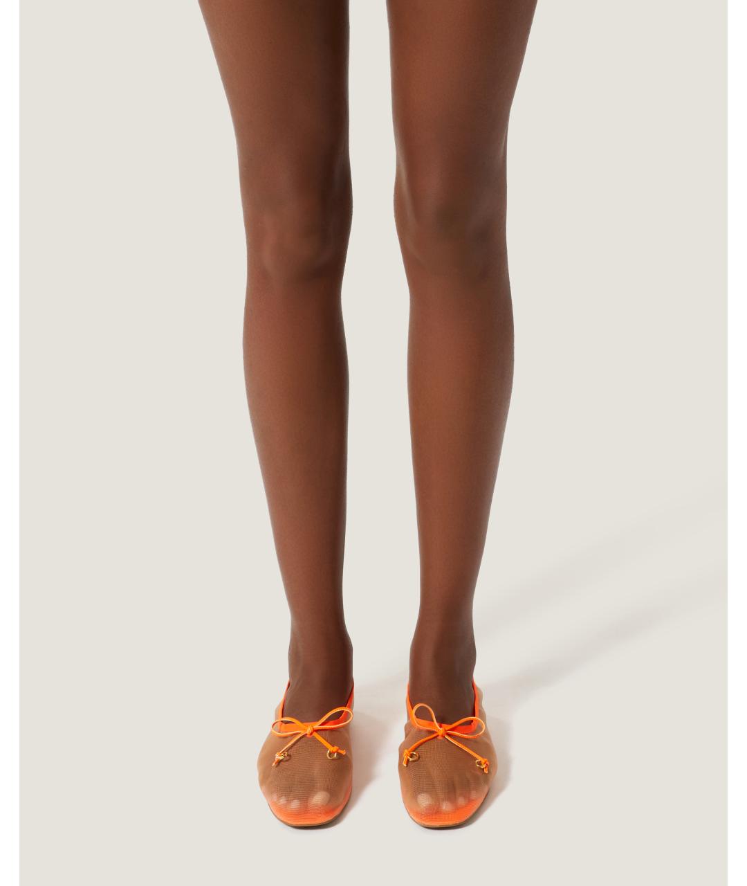 Odissì Оранжевое текстильные балетки, фото 5
