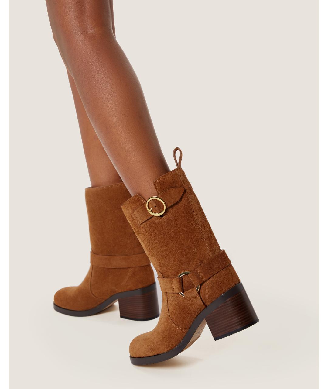 Odissì Коричневые кожаные полусапоги, фото 5