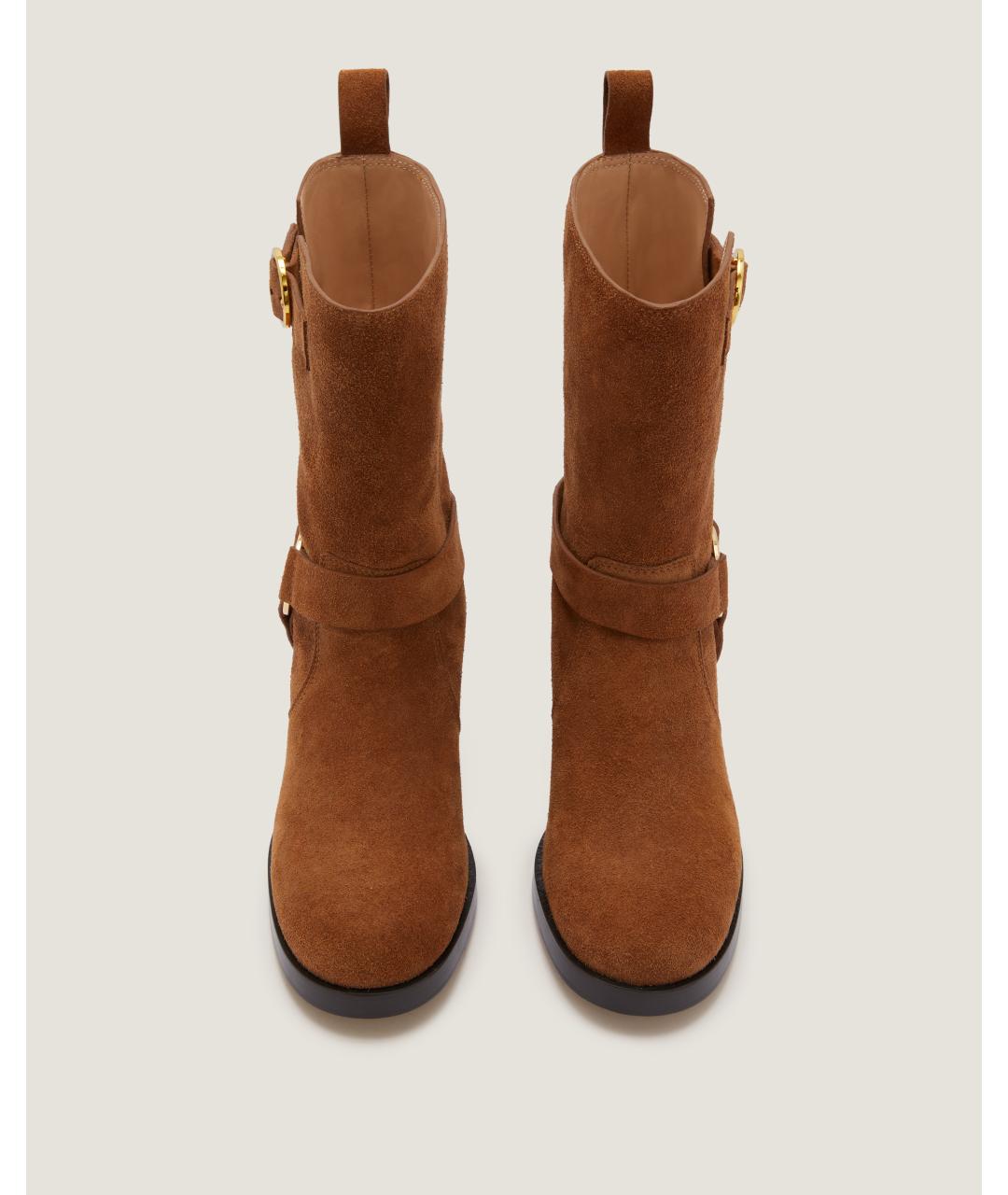 Odissì Коричневые кожаные полусапоги, фото 4