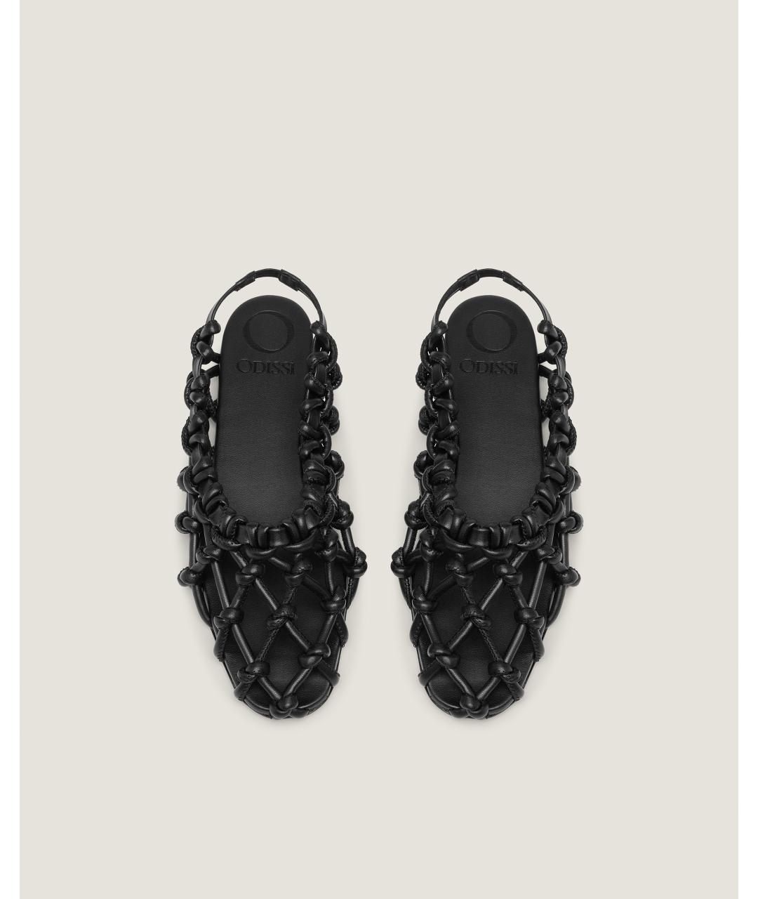 Odissì Черные балетки, фото 4