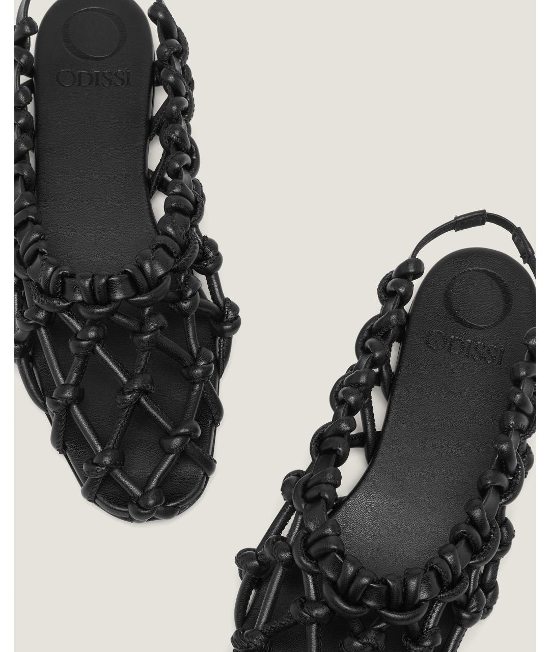 Odissì Черные балетки, фото 3