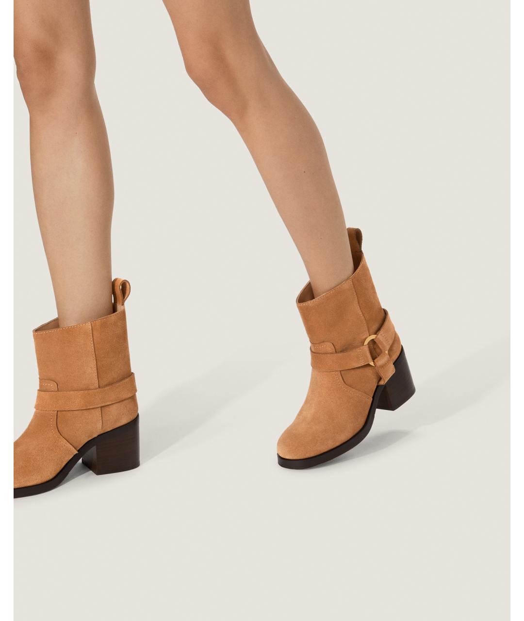 Odissì Коричневые кожаные ботинки, фото 5