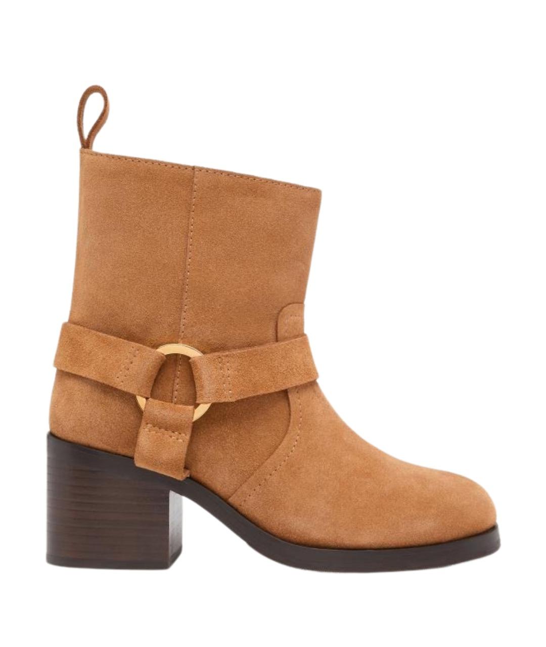 Odissì Коричневые кожаные ботинки, фото 1