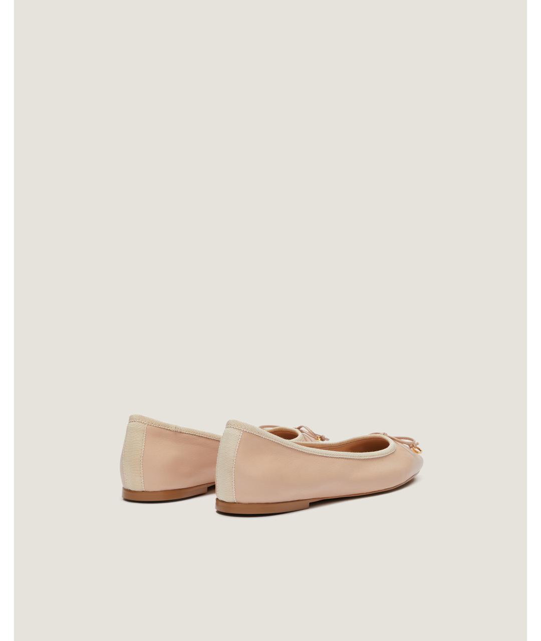 Odissì Розовые кожаные балетки, фото 2