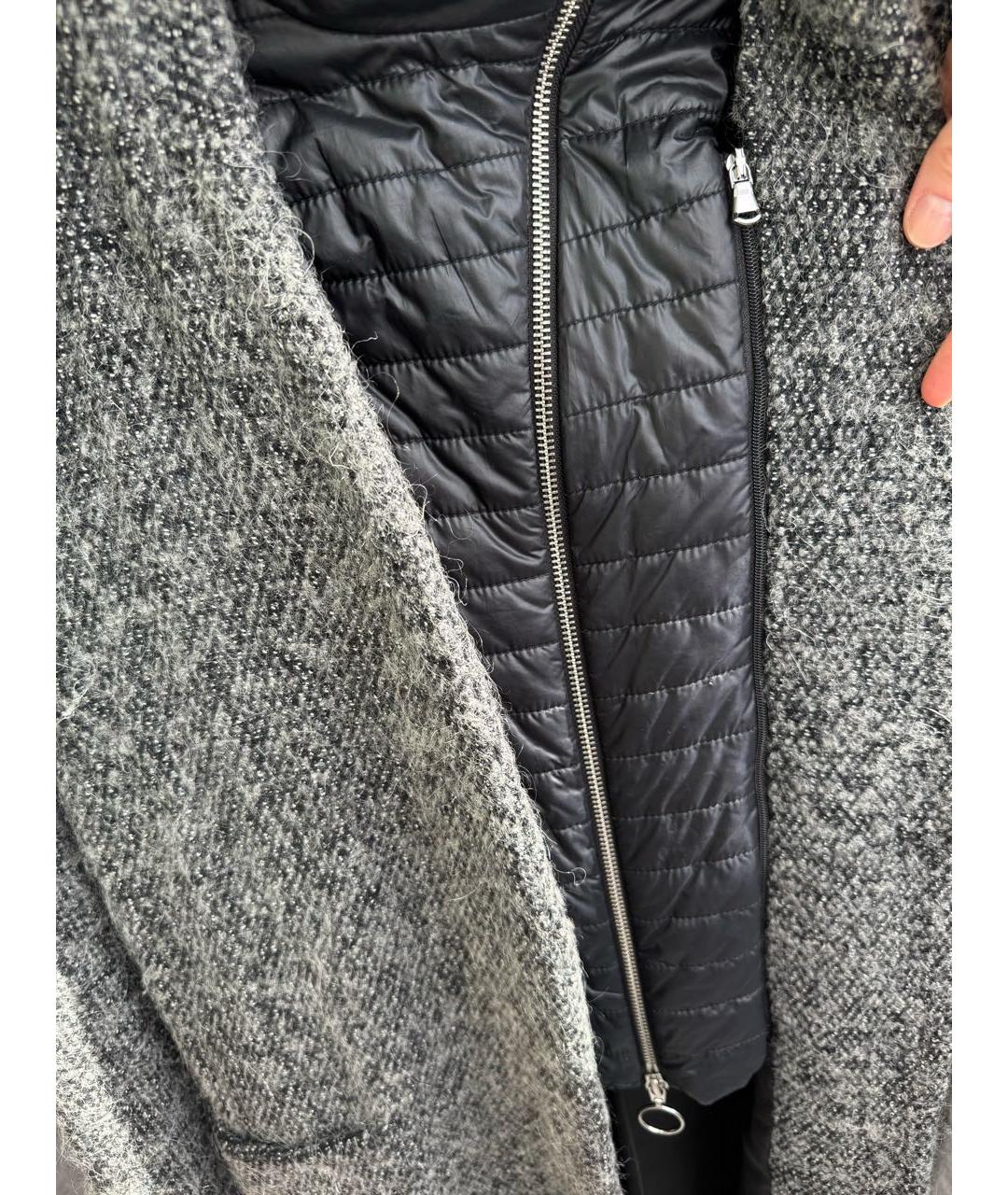 MARELLA Антрацитовое пальто, фото 7