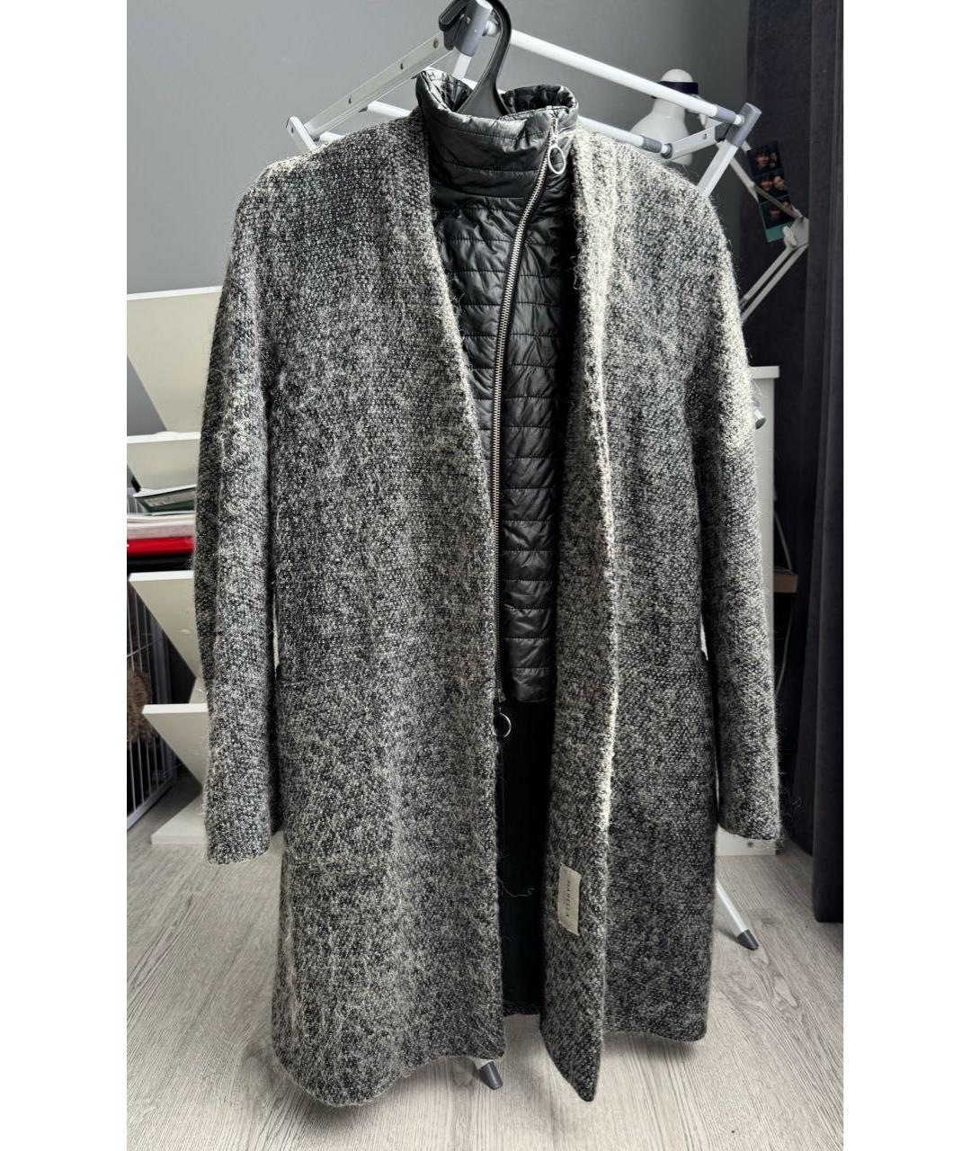 MARELLA Антрацитовое пальто, фото 9