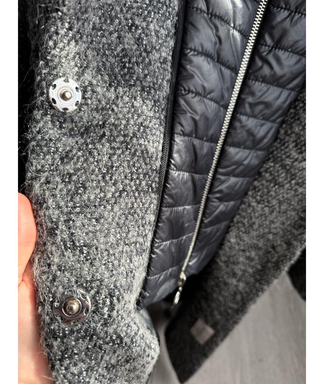 MARELLA Антрацитовое пальто, фото 8