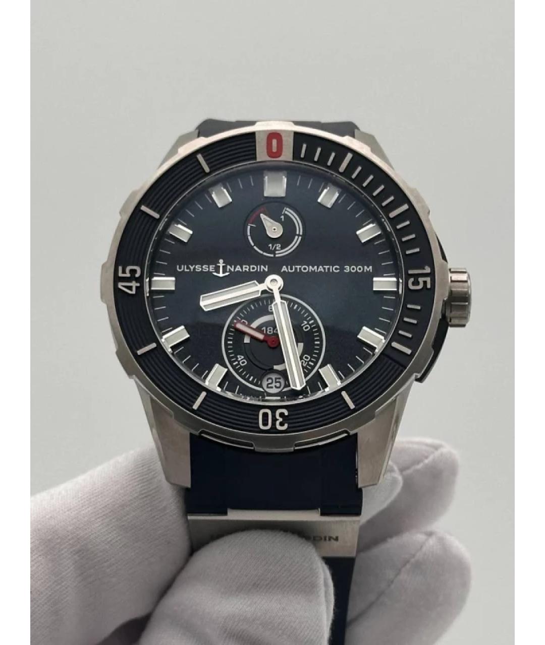 Ulysse Nardin Темно-синие часы, фото 2