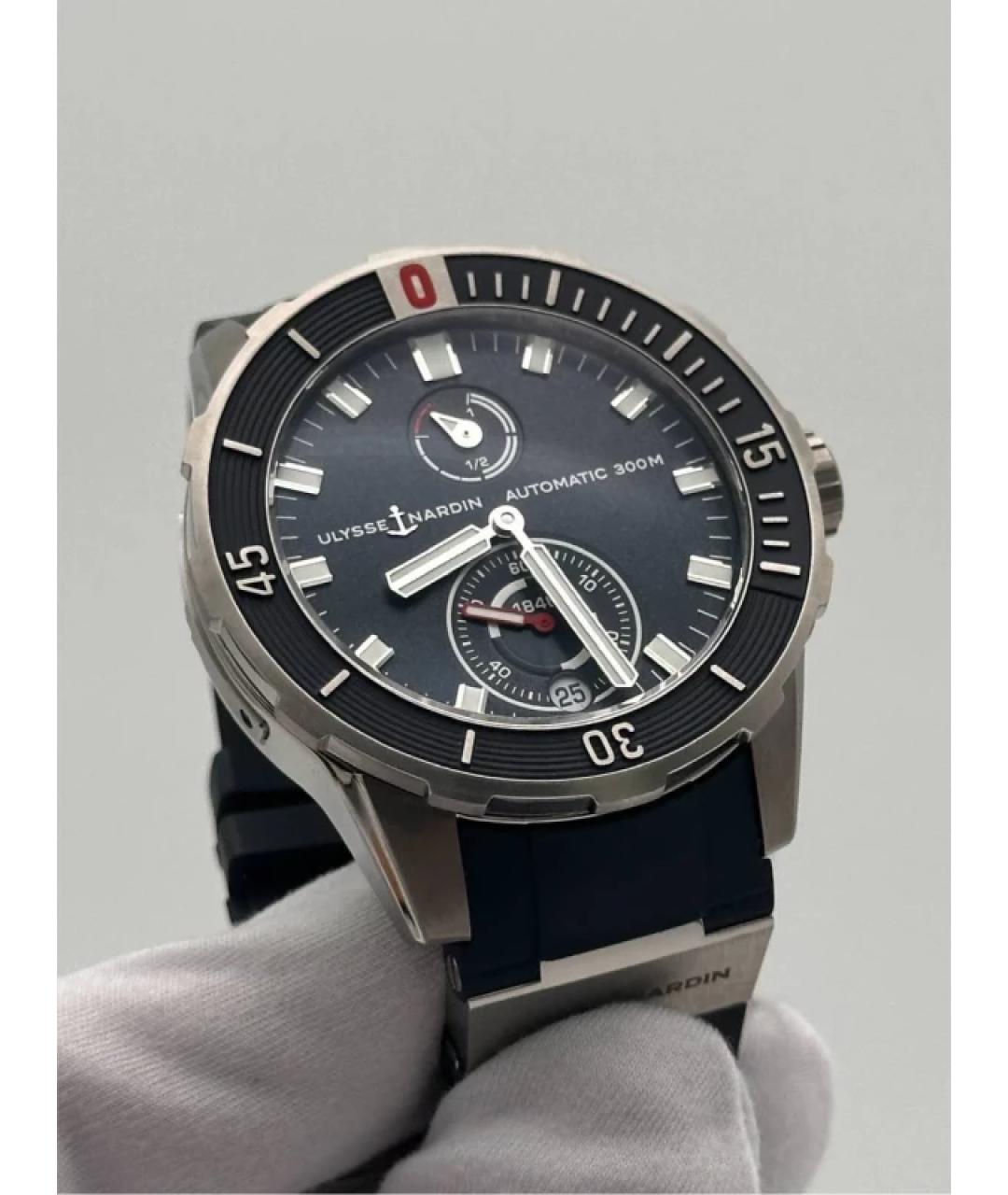 Ulysse Nardin Темно-синие часы, фото 3